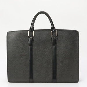Louis Vuitton Taiga Porte Man Rosin Leather Briefcase Tote
